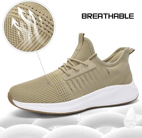 ايه كيه كيه حذاء مشي للرجال سهل الارتداء خفيف الوزن وجيد التهوية مناسب للجري وصالة الالعاب الرياضية والتنس والرياضة، حذاء رياضي كاجوال in Kuwait