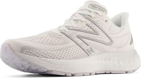 New Balance Men's Fresh Foam X 880v13 Running Shoe White/Granite/Silver 9 in Saudi Arabia