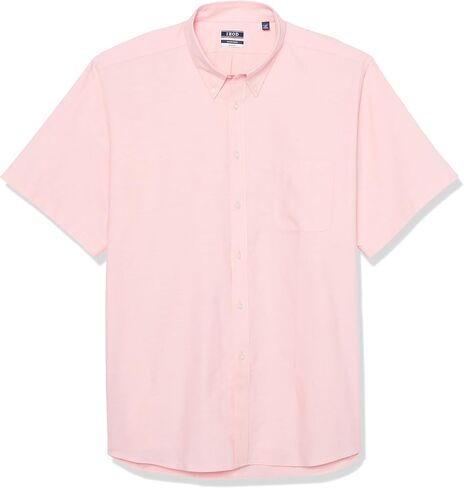 IZOD Men's Dress Shirt Regular Fit Short Sleeve Stretch in Saudi Arabia