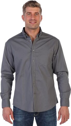 جيوبرتي قميص اوكسفورد للرجال مصنوع من القطن بنسبة 100% مع تباين in Kuwait