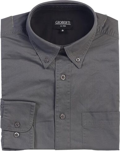 جيوبرتي قميص اوكسفورد للرجال مصنوع من القطن بنسبة 100% مع تباين in Kuwait