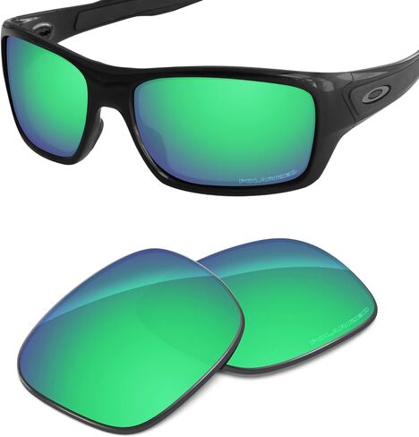 Performance Replacement Lenses Compatible with Oakley Turbine OO9263 Polarized Etched in Saudi Arabia