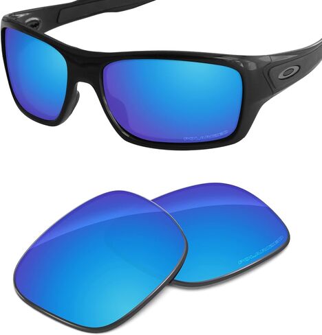Performance Replacement Lenses Compatible with Oakley Turbine OO9263 Polarized Etched in Saudi Arabia