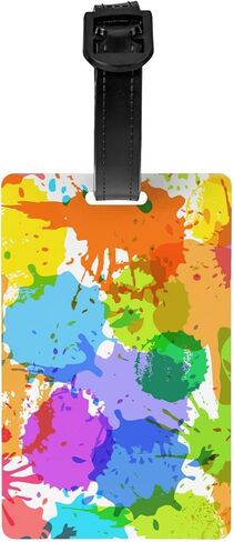 Custom Luggage Tag Backpack Tag with Photo Logo Name, Personalized Bag Suitcases Tag with Your Own Design, Design Small Travel Tags Identifiers Name Labels for Kids Adults in Saudi Arabia
