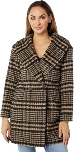 Avec Les Filles Women's Plaid Coat in Kuwait