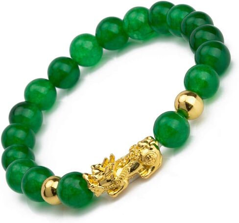 مجموعة قلادة سوار ZenBless Fengshui Porsperity Jade مجموعة سحر محظوظ in Kuwait