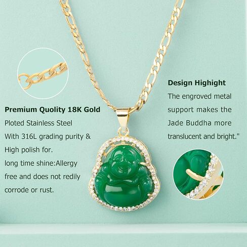 مجموعة قلادة سوار ZenBless Fengshui Porsperity Jade مجموعة سحر محظوظ in Kuwait