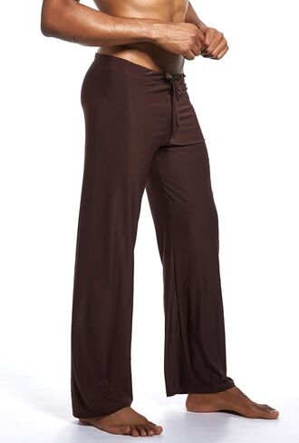 سراويل اليوغا الرياضية الرجالية من AIEOE سراويل فضفاضة ومريحة وملابس نوم in Kuwait