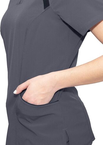 healing hands Performance Sport Women’s Casey Top – Four Pocket Y-Neck Scrub Top in Saudi Arabia
