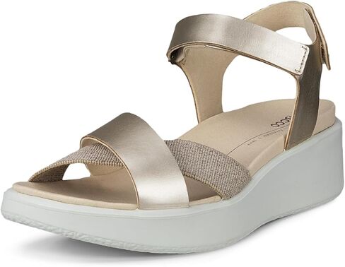 ECCO Women's Flowt Wedge Luxury Crossband Sandal in Saudi Arabia