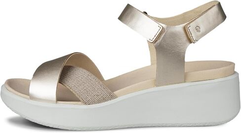 ECCO Women's Flowt Wedge Luxury Crossband Sandal in Saudi Arabia