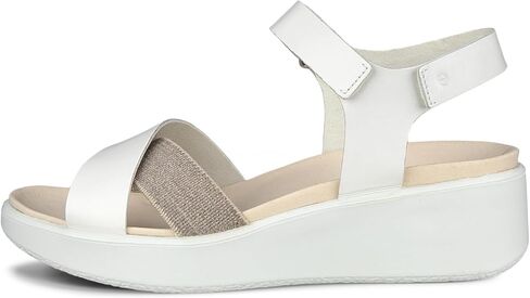 ECCO Women's Flowt Wedge Luxury Crossband Sandal in Saudi Arabia