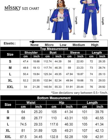 MISSKY Women's Casual 2 Piece Sets Long Sleeve Button Down Shirt Wide Leg Streetwear Pants in Saudi Arabia