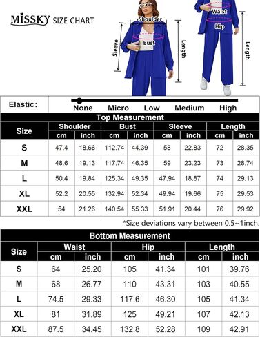 MISSKY Women's Casual 2 Piece Sets Long Sleeve Button Down Shirt Wide Leg Streetwear Pants in Saudi Arabia