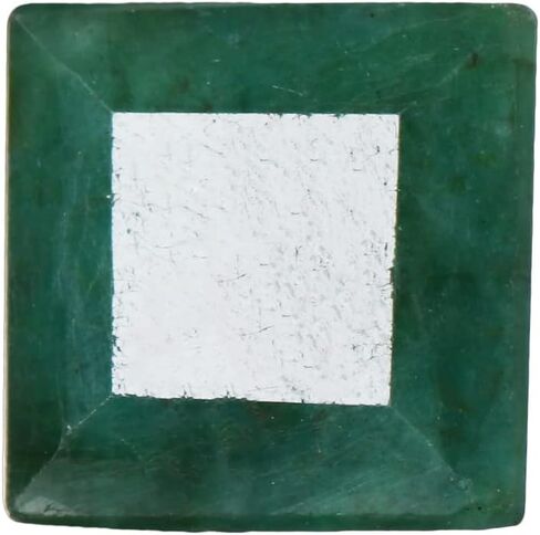 GEMHUB 3.95 Ct. Natural Green Emerald Egl Certified Loose Gemstone - for Pendant/Ring/Necklace AO-481 in Saudi Arabia