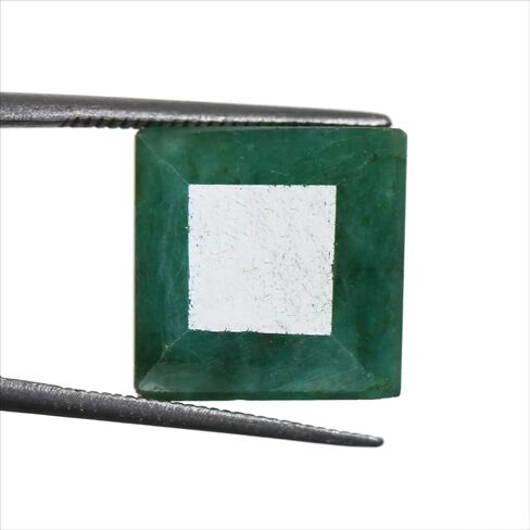 GEMHUB 3.95 Ct. Natural Green Emerald Egl Certified Loose Gemstone - for Pendant/Ring/Necklace AO-481 in Saudi Arabia