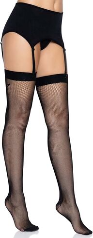 Leg Avenue Womens Micro Net Butterfly Backseam Thigh Highs in Saudi Arabia