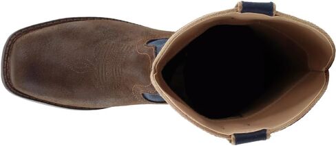 ROPER Womens American Patriotic Square Toe Casual Boots Mid Calf Low Heel 1-2" - Beige, Blue, Brown, Red in Saudi Arabia