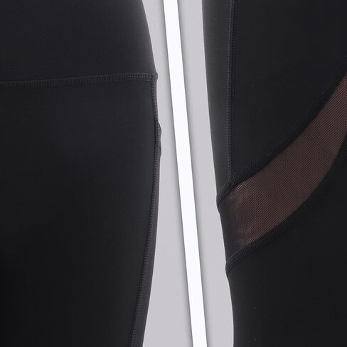 Women High-Waisted Yoga Pants Gym Sports Fitness Running Tummy Control Workout High Waist Yoga Leggings Pants with Pockets for Women's Black L in Kuwait