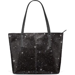 Glitter Purse Sparkle Purse Sparkly Bag Bling Tote Bag for Woman Silver Bag Silver Purse