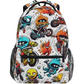 Koala School Backpack Rainbow Bookbag for Boys Girls Teens Casual Travel Bag Computer Laptop Daypack