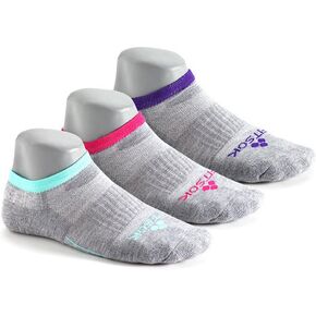 Fitsok Women's CF2 Low Cut Sock 3-Pack (Cushioned
