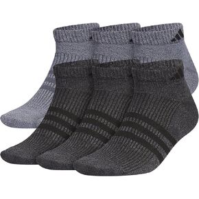adidas Men's Superlite 3.0 Low Cut Socks Lightweight Breathable with Targeted Padding and Arch Compression (6-Pair)