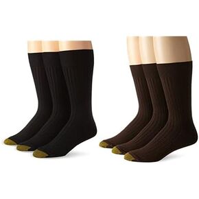 Gold Toe Men's 794S Canterbury 3 Pack Classic Dress Sock