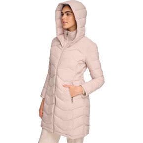 Calvin Klein Women's Long Bib-Front Light-Weight Jacket