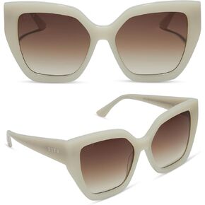 نظارات شمسية كبيرة الحجم من DIFF Blaire Designer للنساء حماية من الأشعة فوق البنفسجية 400 in Kuwait