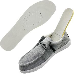 Insoles Replacement for Men Shoes, Memory Foam Shoe Inserts for Men, Providing Excellent Shock Absorption and Cushioning, Reducing Sweating and Odors (M6)