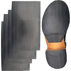 Shoe Sole Protectors Shoe Bottom Grip Pads Non-Slip Shoe Sole Pads Shoe Bottom Protector Shoes Cushion for High-Heels Leather Shoes on-Slip Shoes Cover Bottoms for Women (New Black) (5.9"×10.6")