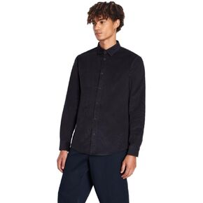 Armani Exchange Men's Regular Fit Cotton Corduroy Long Sleeve Button Down Shirt