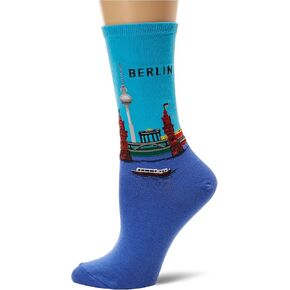 Hot Sox Women's Classic Novelty Crew Socks-1 Pair Pack-Fun & Cute Fashion Gifts