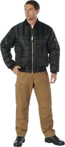 Rothco Quilted MA-1 Flight Bomber Jacket – Flight Jacket with Warm Poly Fiberfill - Casual Bomber Jacket in Saudi Arabia