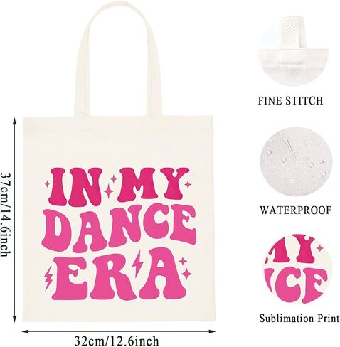 WCGXKO Dancer Gift In My Dance Era Bag Gift For Women Dance Coach Dance Teacher Gift (DANCE ERA M1) in Kuwait