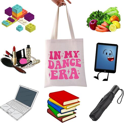 WCGXKO Dancer Gift In My Dance Era Bag Gift For Women Dance Coach Dance Teacher Gift (DANCE ERA M1) in Kuwait
