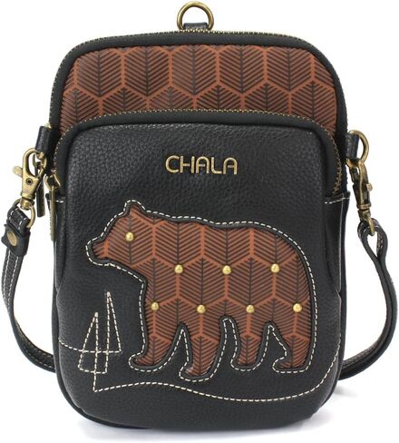 CHALA UNI Cellphone Xbody - Womens RFID Protected Faux Leather Crossbody Bag with Adjustable Strap in Kuwait