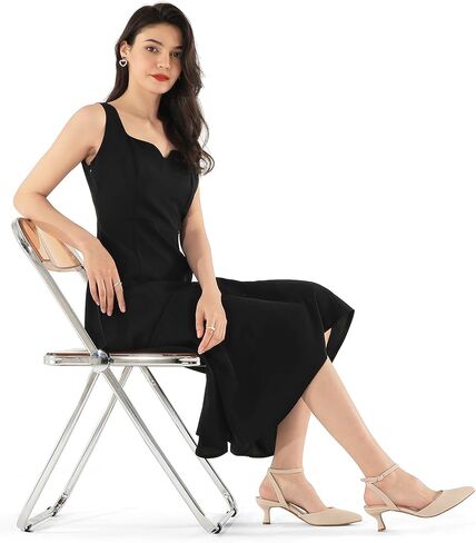 mysoft Women's Pumps Shoes Ankle Strap 2 Inch Kitten Heels Sexy Pointed Toe Wedding Party Dress Sandals in Kuwait