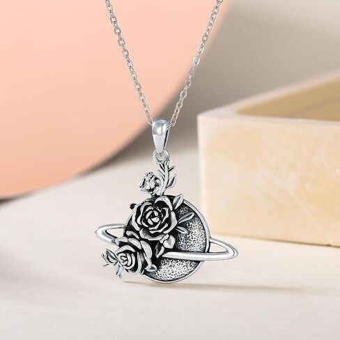 Mother's Day Gifts for Women Mother 925 Sterling Silver Necklace Birthdays Gifts in Saudi Arabia
