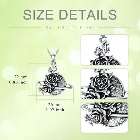 Mother's Day Gifts for Women Mother 925 Sterling Silver Necklace Birthdays Gifts in Saudi Arabia