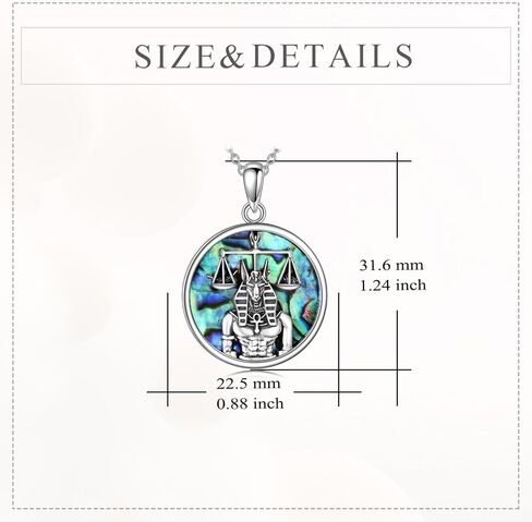 Scales of Justice Necklace Sterling Silver Balance Libra Pendant Justice Jewery Lawyers and Attorneys Themed Gift for Men Women in Kuwait