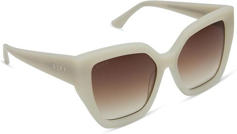 DIFF Blaire Designer Angular Oversized Sunglasses for Women UV400 Protection in Saudi Arabia