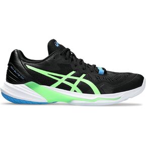 ASICS Men's Sky Elite FlyteFoam 2 Volleyball Shoes, 15, White/Pure Silver