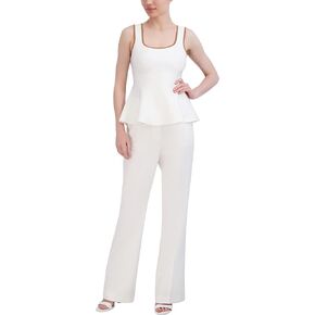 BCBGMAXAZRIA Women's Square Neck Pullover Sweater Top