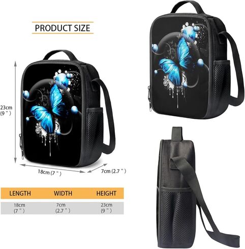 3 مجموعة حقيبة كتف للأولاد والبنات، حقيبة ظهر مدرسية مطبوعة على شكل بقرة عباد الشمس مع سحاب، حقيبة ظهر للطلاب مع حقيبة قلم رصاص ثابتة وحقيبة غداء وحقيبة حمل in Kuwait