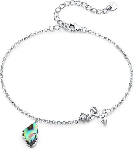Butterfly/Deer/Infinity/Celtic/Snowflake Bracelet for Women Girls 925 Sterling Silver Adjustable Bracelet Jewelry Gift for Women Girls in Saudi Arabia