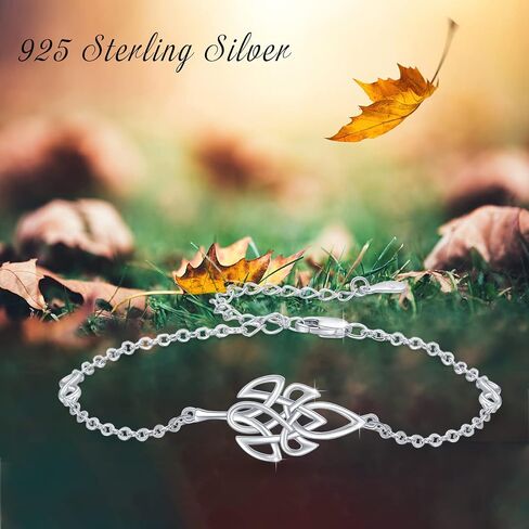 Butterfly/Deer/Infinity/Celtic/Snowflake Bracelet for Women Girls 925 Sterling Silver Adjustable Bracelet Jewelry Gift for Women Girls in Saudi Arabia