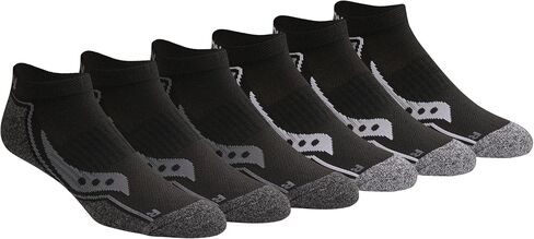 Saucony Men's RunDry Bolt Performance 6, 12, 18 Pairs No-Show Socks, M-XXL in Saudi Arabia
