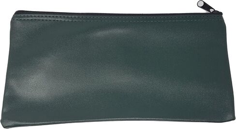 3 Piece Set PM Company Security Bank Deposit Bag / Utility Zipper Coin Bag / Pouch Safe Money Organizer Bag / 11 X 5.5 Inches (FREE RETURN) (BANK BAG-PACK OF 3 - Green) in Kuwait